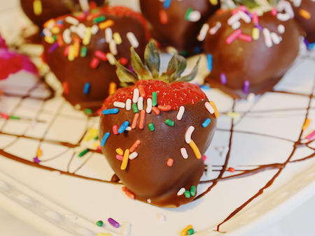 Chocolate-Dipped Strawberries